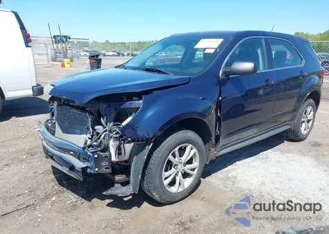 2017 Chevrolet Equinox Ls from USA, damaged, VIN 2GNFLEEK4H6162507